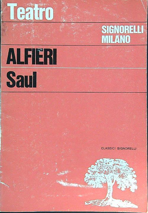 Saul - Vittorio Alfieri - copertina