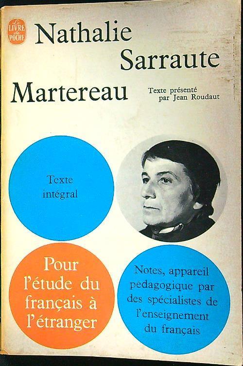 Martereau - Nathalie Sarraute - copertina
