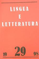 Lingua e letteratura 29/ autunno 1997