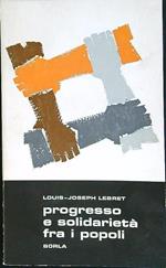 Progresso e solidarietà fra i popoli