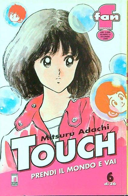 Touch. Prendi il volo e vai n. 6 - Mitsuru Adachi - copertina
