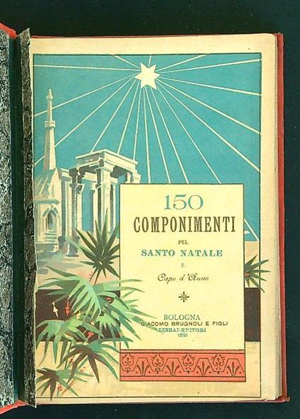 150 componimenti pel Santo Natale e Capo d'Anno - copertina