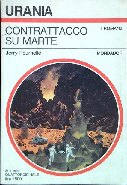 Contrattacco su Marte - Jerry Pournelle - copertina