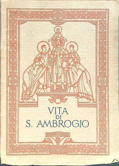 Vita di S. Ambrogio - Paolo Diacono - copertina