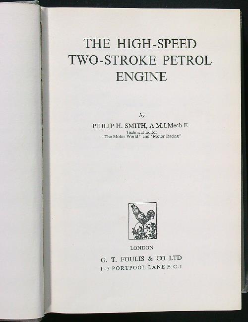 The high-speed two-stroke petrol engine - Philip Smith - copertina