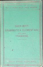 Grammatica elementare della lingua francese