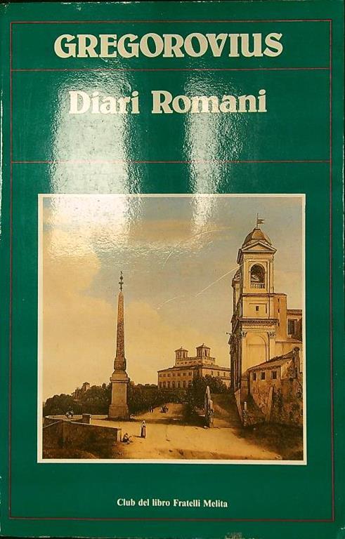 Diari romani - Ferdinand Gregorovius - copertina
