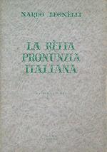 retta pronunzia italiana