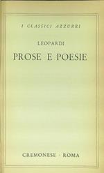 Prose e poesie