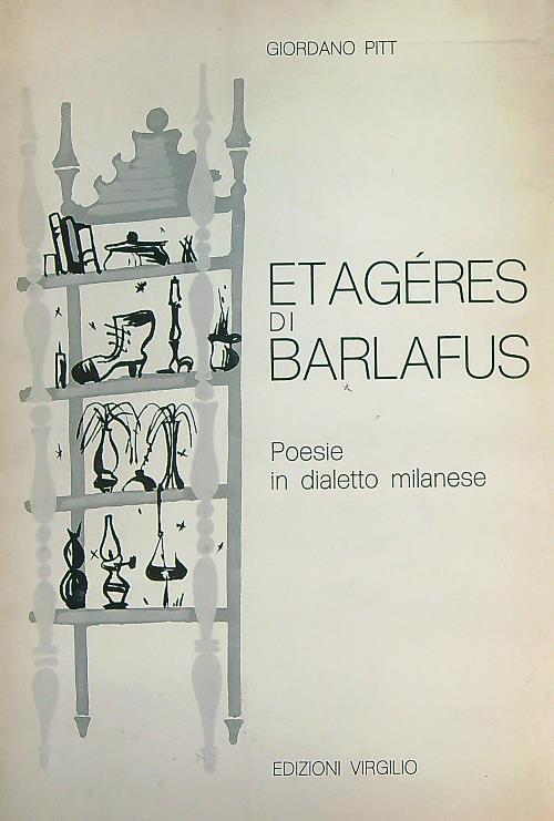 Etageres di Barlafus - Giordano Pitt - copertina
