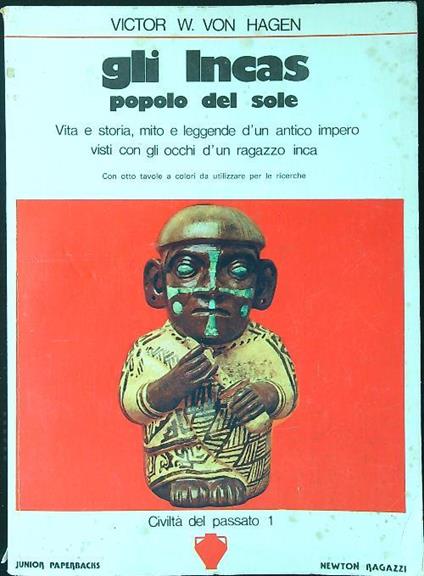 Incas popolo del sole - V. Von Hagen - copertina