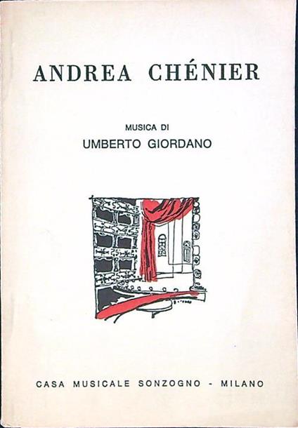 Andrea Chenier - Umberto Giordano - copertina