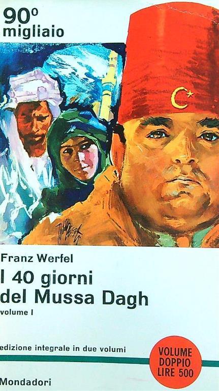 40 giorni del Mussa Dagh vol. 1 - Franz Werfel - copertina