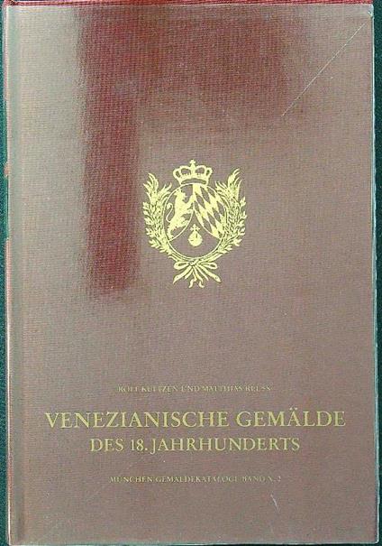 Venezianische gemalde des 18 jahrhunderts - copertina