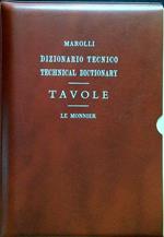 Dizionario tecnico, Technical dictionary - Tavole