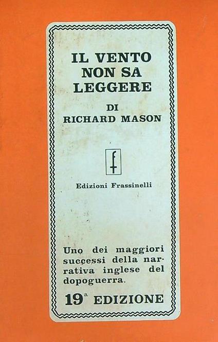 vento non sa leggere - Richard Mason - copertina