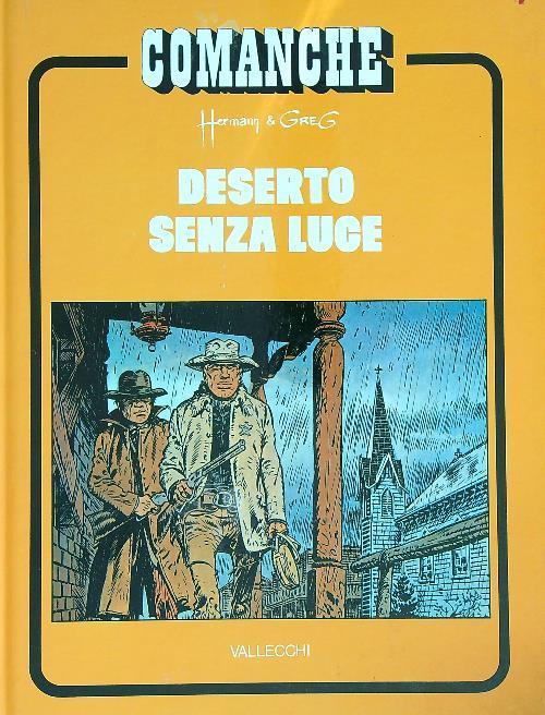 Comanche. Deserto senza luce - Hermann - copertina