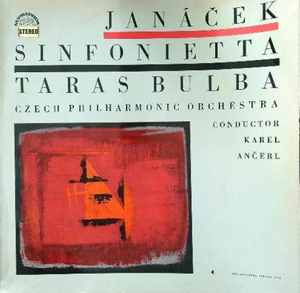 Janacek Sinfonietta Taras Bulba vinile - Vinile LP di Leos Janacek