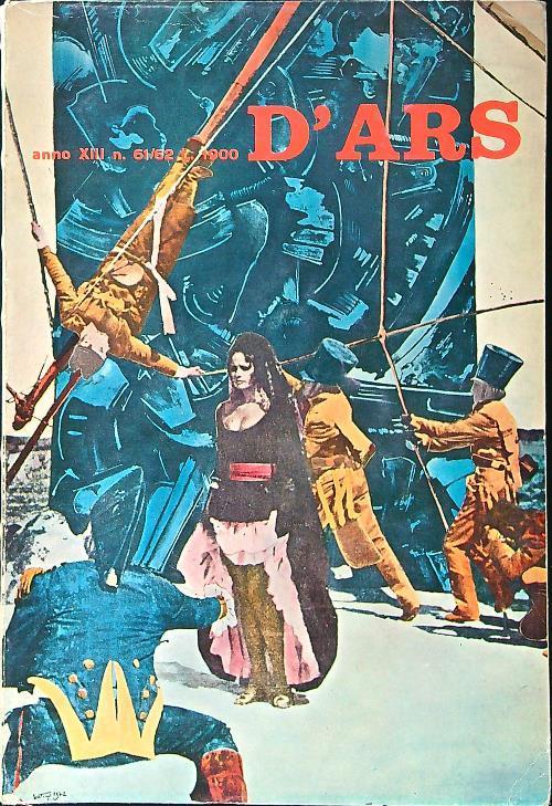D'Ars n. 61-62/1972 - copertina
