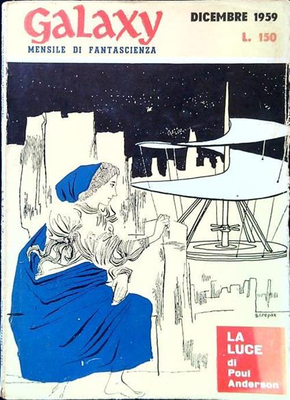 Galaxy mensile di fantascienza N. 12/Dicembre 1959 - copertina