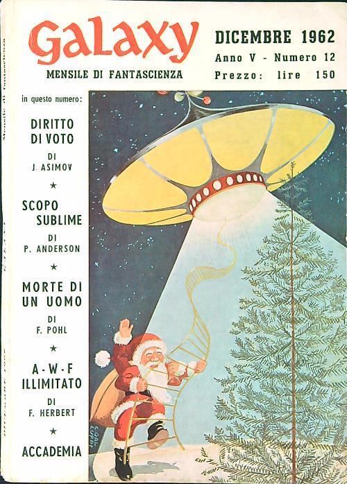 Galaxy n. 12/dicembre 1962 - copertina