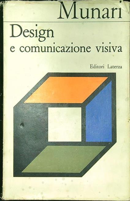 Design e comunicazione visiva - Bruno Munari - copertina