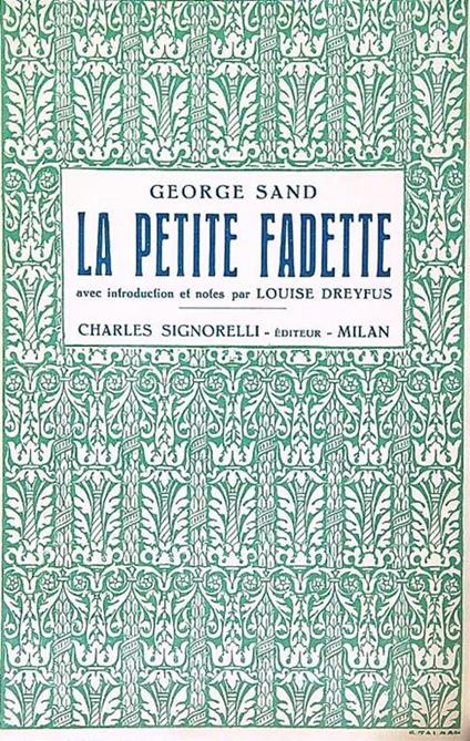 La petite fadette - George Sand - copertina