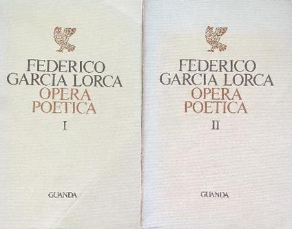 Opera poetica 2 vv. - Federico García Lorca - copertina