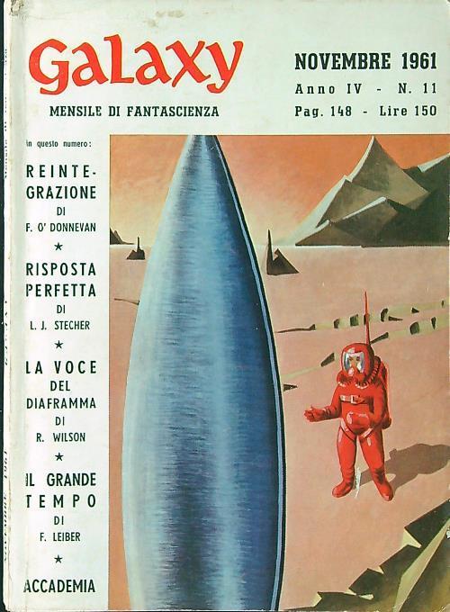 Galaxy n. 11/novembre 1961 - copertina