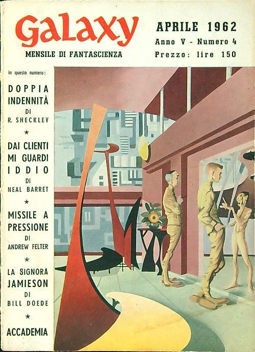 Galaxy n. 4/aprile 1962 - copertina