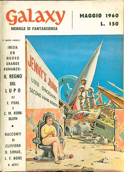 Galaxy n.5/maggio 1960 - copertina