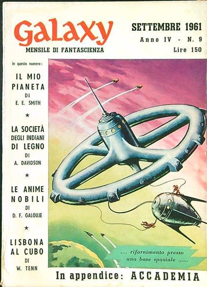 Galaxy n. 9/settembre 1961 - copertina