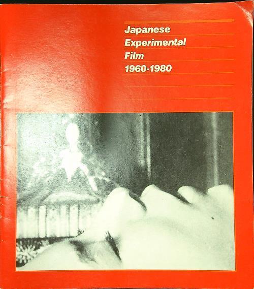 Japanese experimental film 1960-1980 - copertina