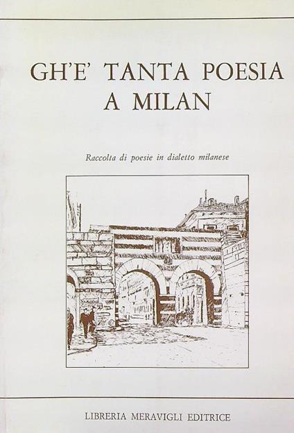 Gh'e' tanta poesia a Milan - copertina