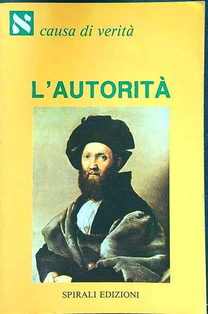 L' autorità - copertina