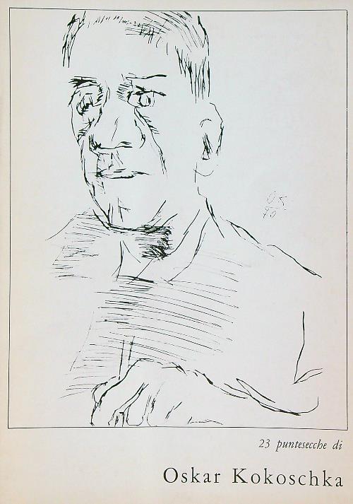 Oskar Kokoschka 23 puntesecche - copertina