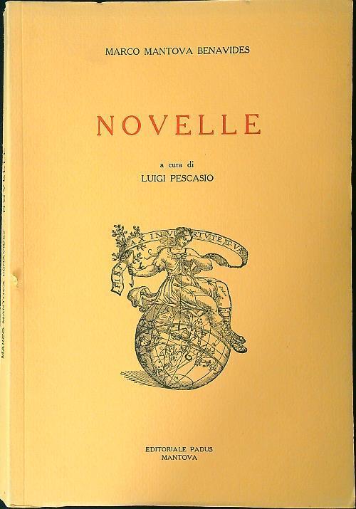 Novelle - Marco Mantova Benavides - copertina