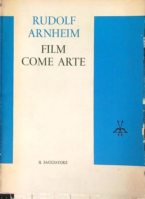 Film come arte - Rudolf Arnheim - copertina