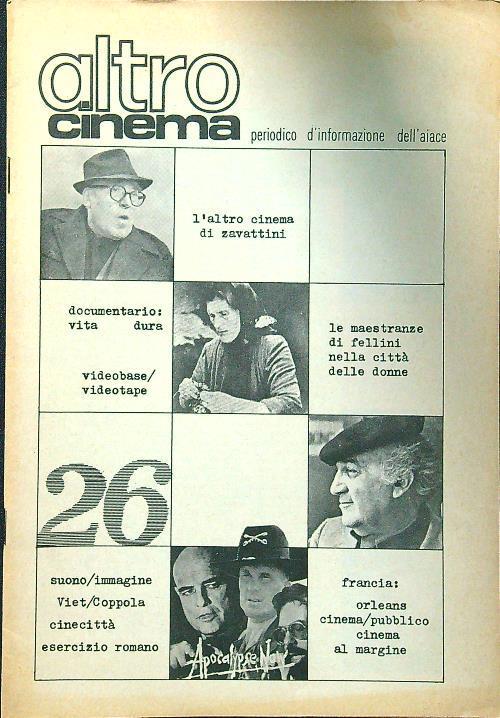 Altro cinema 26 - copertina