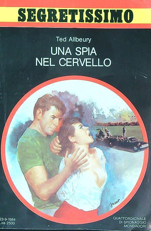 Una spia nel cervello - Ted Allbeury - copertina