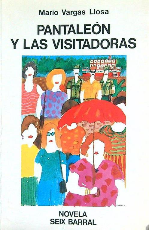 Pantaleon y las visitadoras - Mario Vargas Llosa - copertina