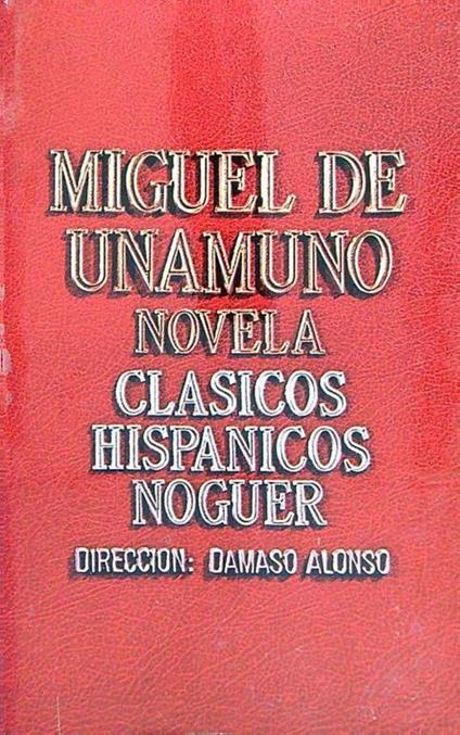 Novela - Miguel de Unamuno - copertina