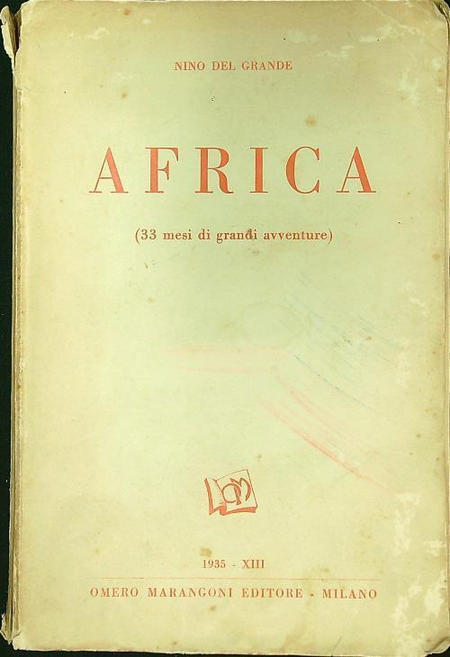 Africa - Nino Del Grande - copertina