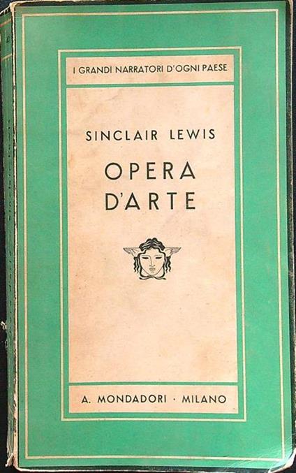 Opera d'arte - Sinclair Lewis - copertina