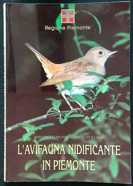 L' avifauna nidificante in Piemonte - Boano - copertina