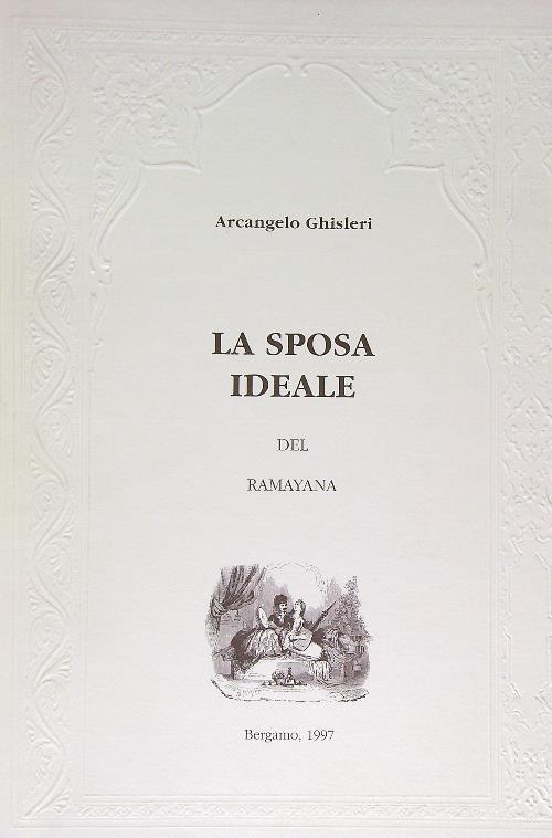 La Sposa Ideale del Ramayana - Arcangelo Ghisleri - copertina