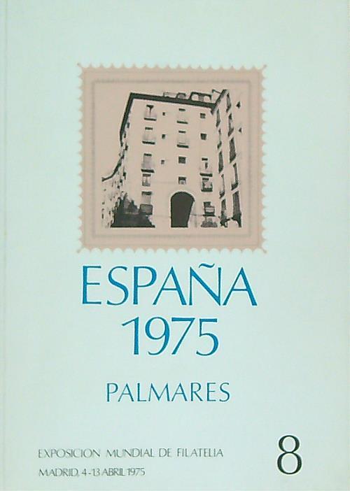 Espana 1975. Palmares. 8/Madrid 4-13 1975 - copertina