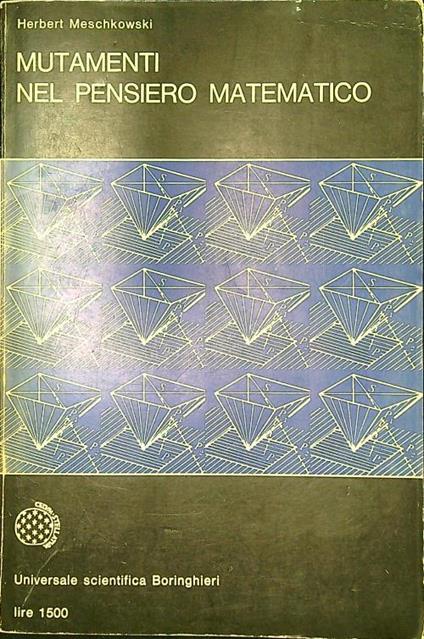 Mutamenti nel pensiero matematico - Herbert Meschkowski - copertina
