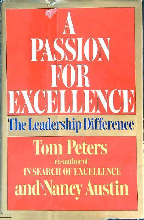 A passion for Excellence - Tom Peters - copertina
