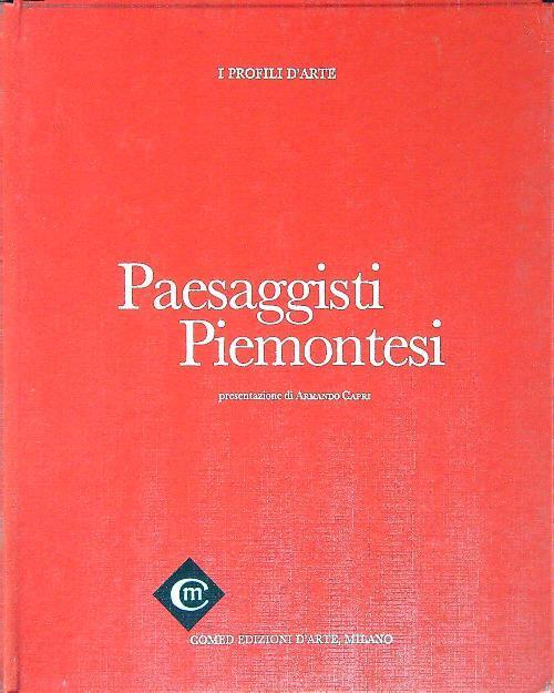 Paesaggisti piemontesi - Armando Capri - copertina